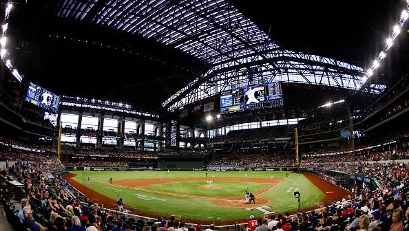 Globe Life Field is the home of the Rangers.
