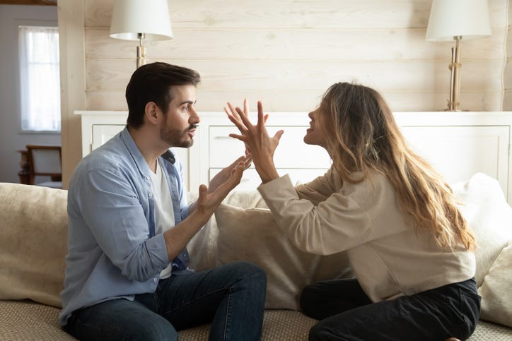 Couple Arguing