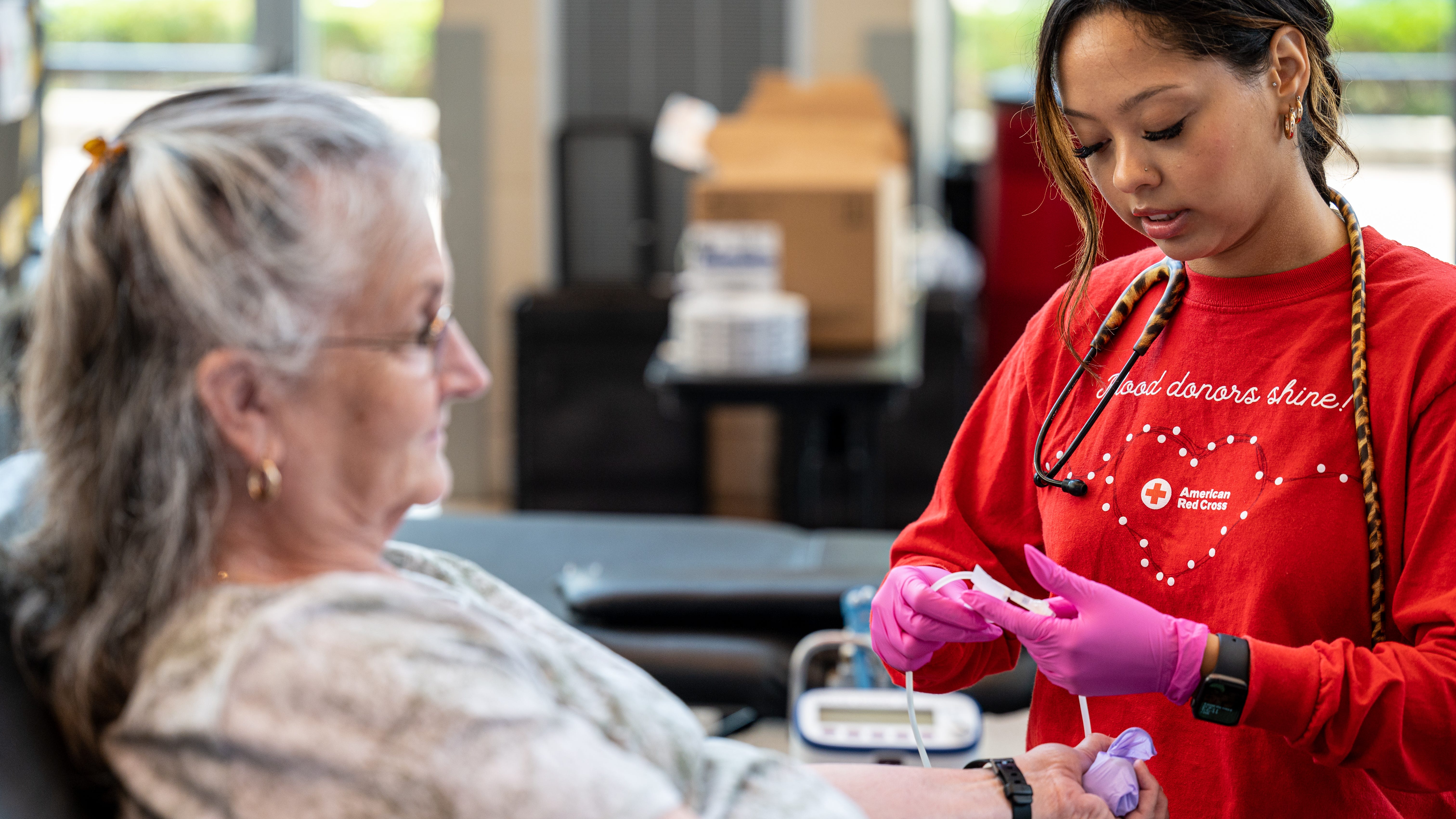 American Red Cross hiring phlebotomists for Michigan mobile blood drive team