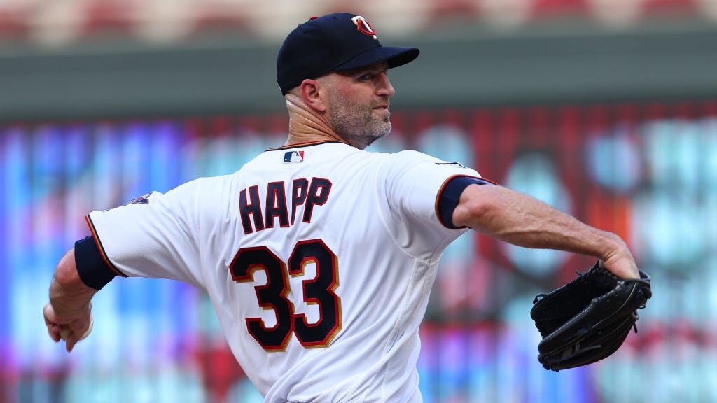 Cardinals acquire pitcher J.A. Happ in trade with Twins