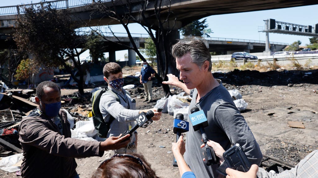 Newsom proposes forcing homeless people with mental illness and addictions into treatment
