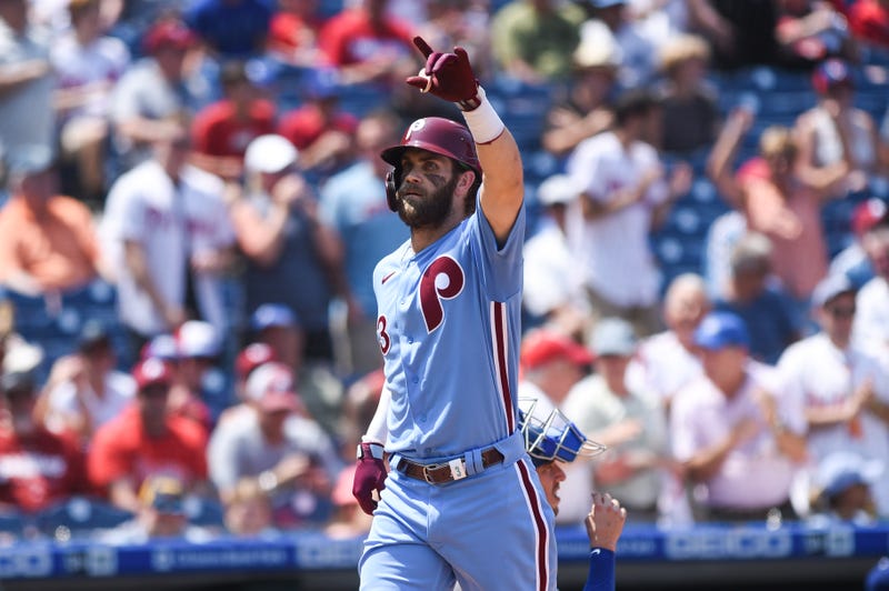 Philadelphia Phillies outfielder Bryce Harper.