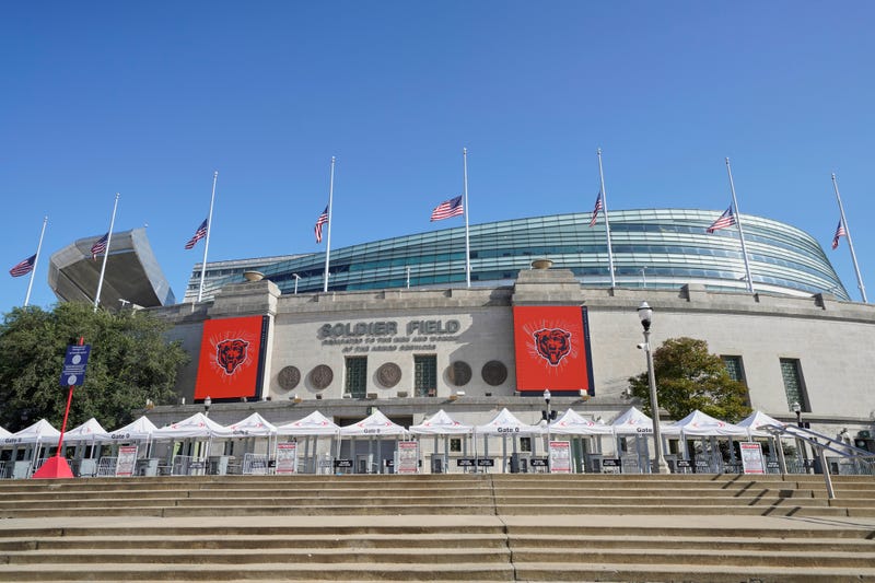 exterior of Soldier Field