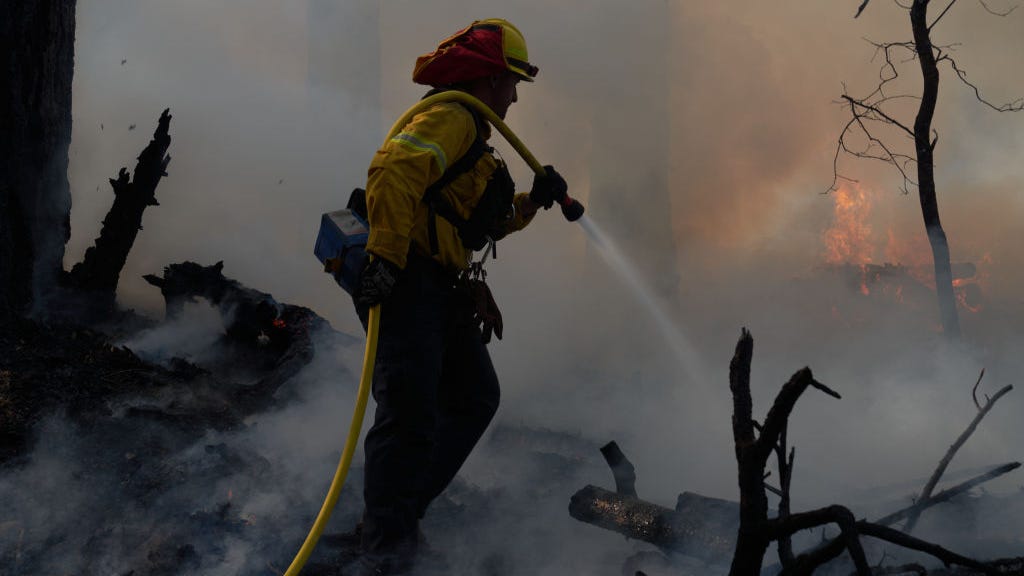 Shortage prompts Biden to fund 4K miles of new hoses for crews fighting CA wildfires
