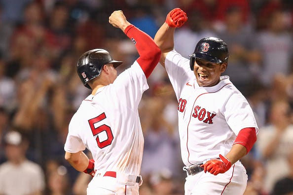 Enrique Hernandez, Rafael Devers