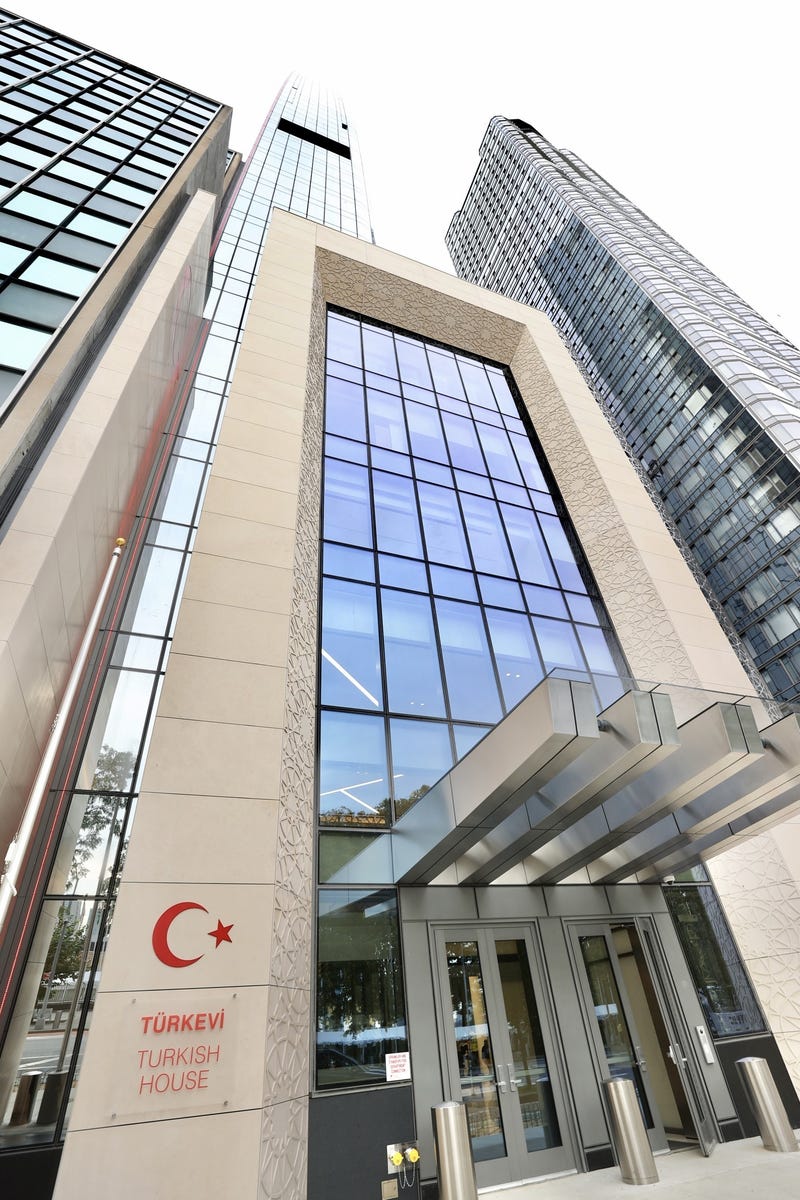 The Turkish Consulate General in New York building opened September 2021.
