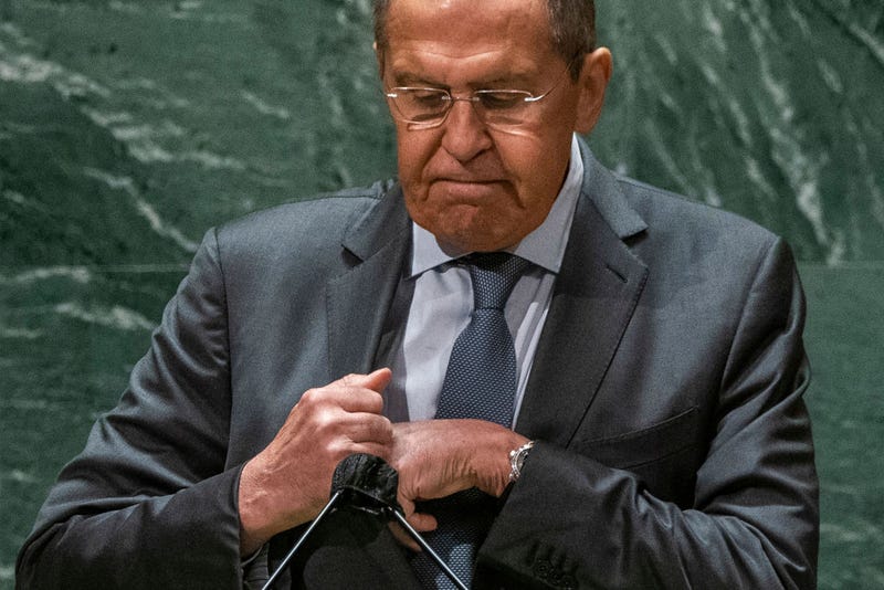 Foreign Minister of Russia Sergey Lavrov.