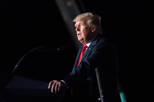 Former President Donald Trump.