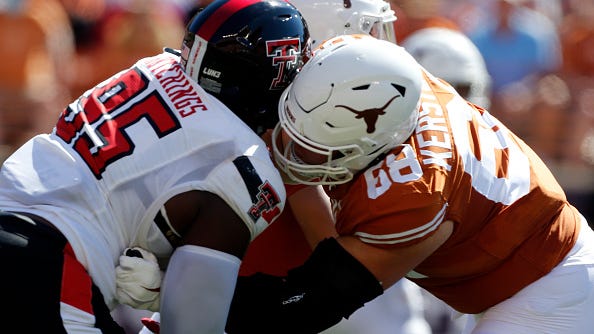 Big 12 fines Texas Tech for shoving incident following Saturday's win over the Longhorns