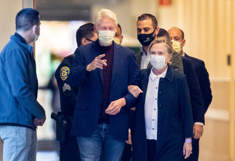Hillary and Bill Clinton