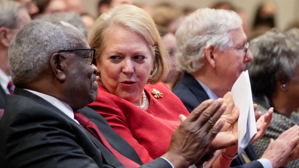 Wife of Supreme Court justice admits she attended 'stop the steal' rally on Jan. 6