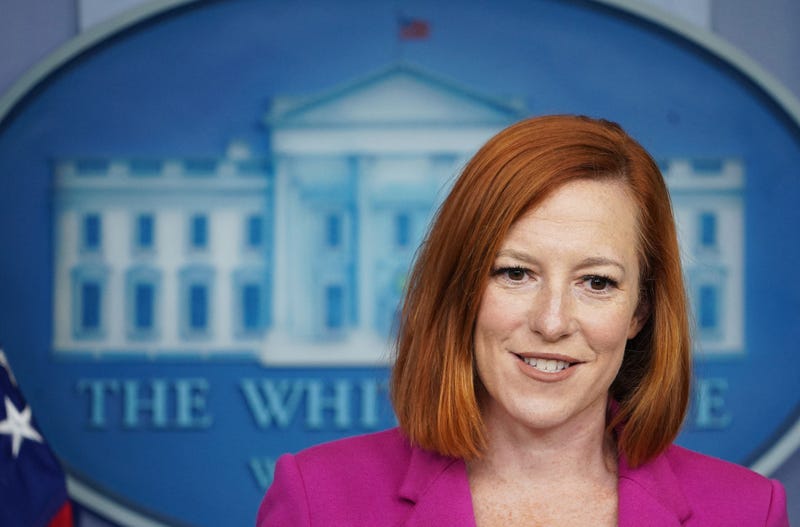 White House Press Secretary Jen Psaki speaks during the daily press briefing on October 22, 2021, in the Brady Briefing Room of the White House in Washington, DC.
