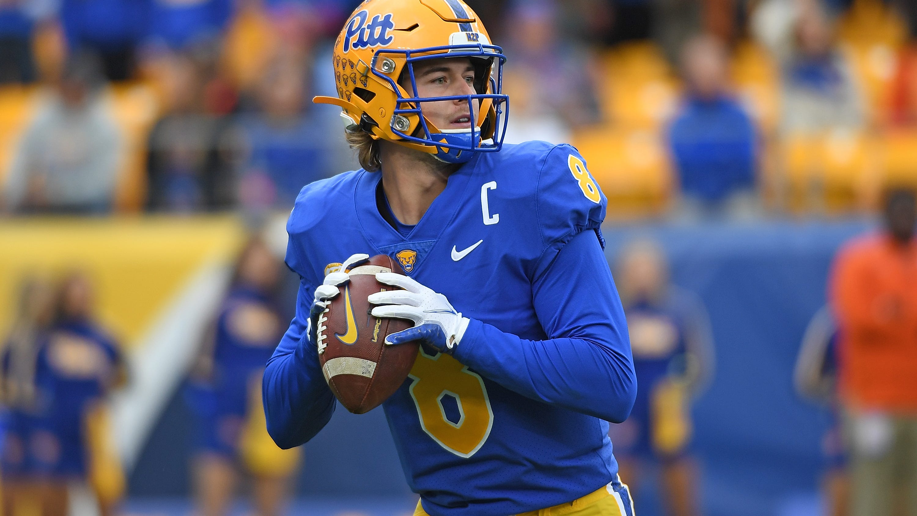 Pitt coach: 'The only question' is whether Kenny Pickett will be 1st or 2nd QB drafted