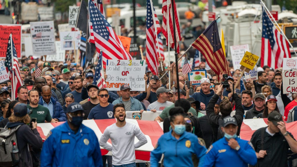 NYC won't enforce COVID vax mandate for NYPD officers as city appeals order