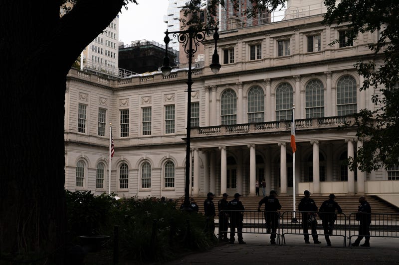 Facade of New York's City Hall