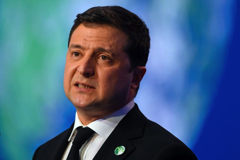 Ukraine's President Volodymyr Zelensky