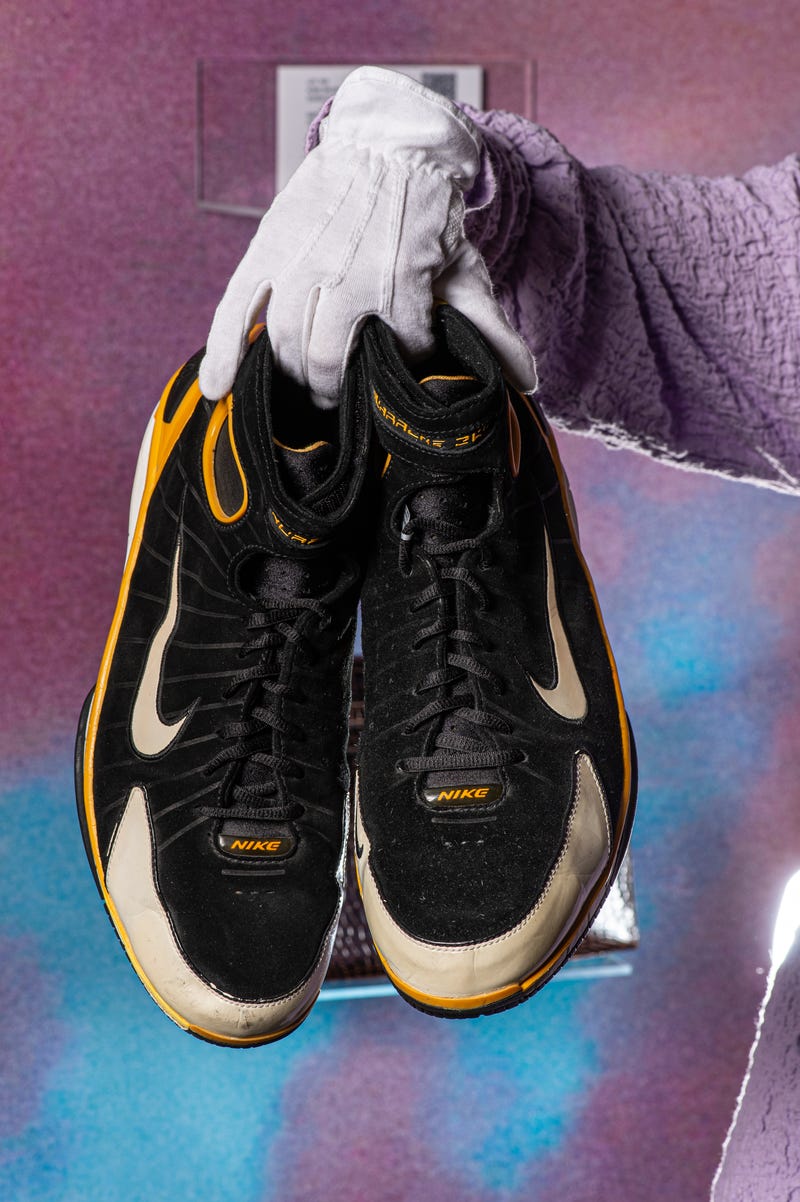 Kobe Bryant Game Worn Nike Sneakers.