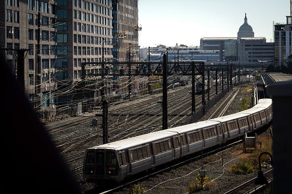 Washington Metropolitan Area Transit Authority train