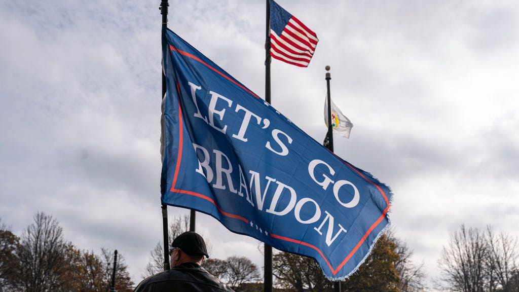 ‘Let's Go Brandon’ wrapping paper revealed