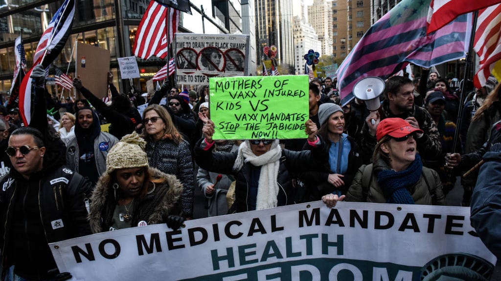Dozens of fired NYC workers file $250M suit to overturn COVID vax mandate