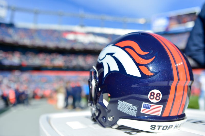 Denver Broncos helmet