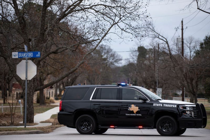 TX State Trooper vehicle