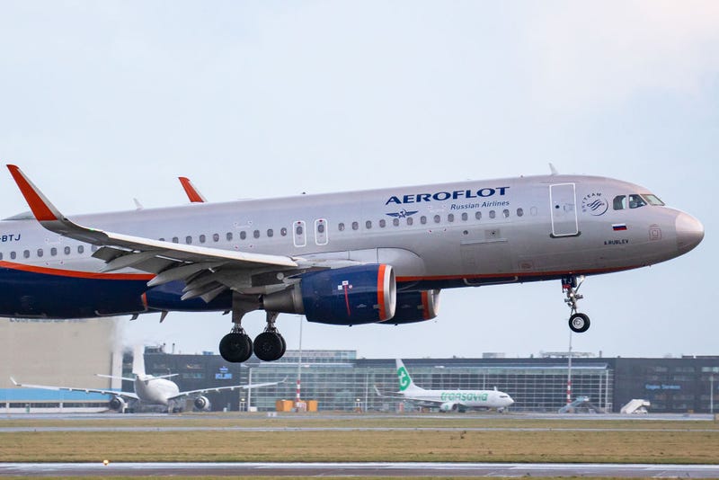Sabre cuts off Aeroflot, the airline that is 51% owned by the Russian government