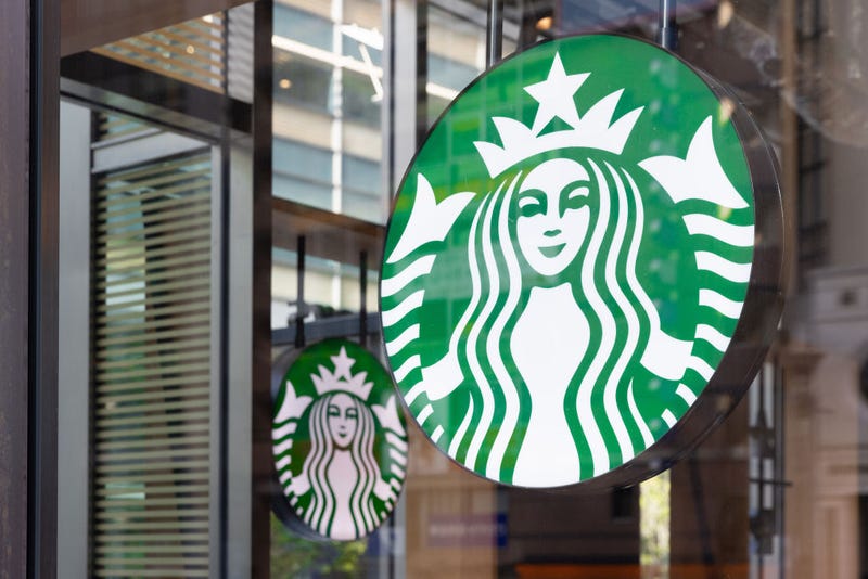 American multinational chain Starbucks Coffee store seen in Ginza. 