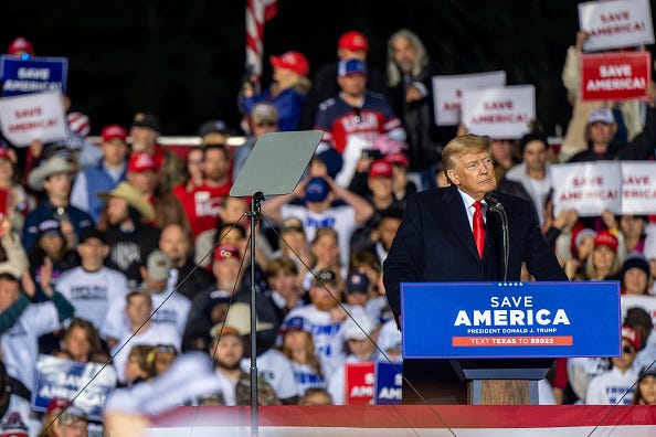 Former President Donald Trump.
