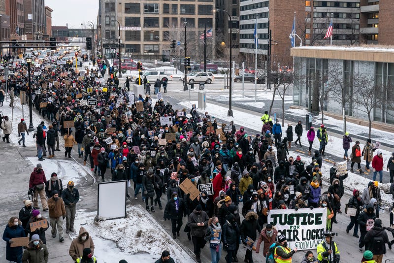 Downtown Minneapolis Protest