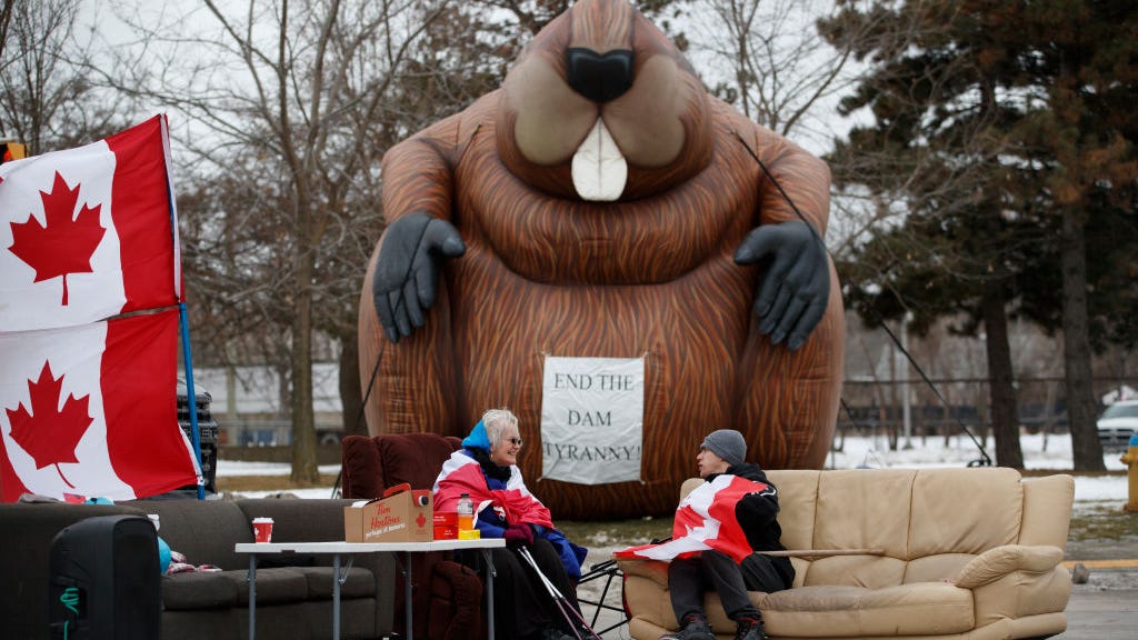 Canadian judge grants injunction to remove blockade at Ambassador Bridge caused by truckers in 'Freedom Convoy' protest