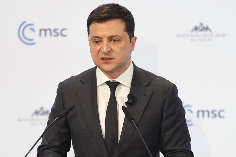 Ukraine President Volodymyr Zelensky