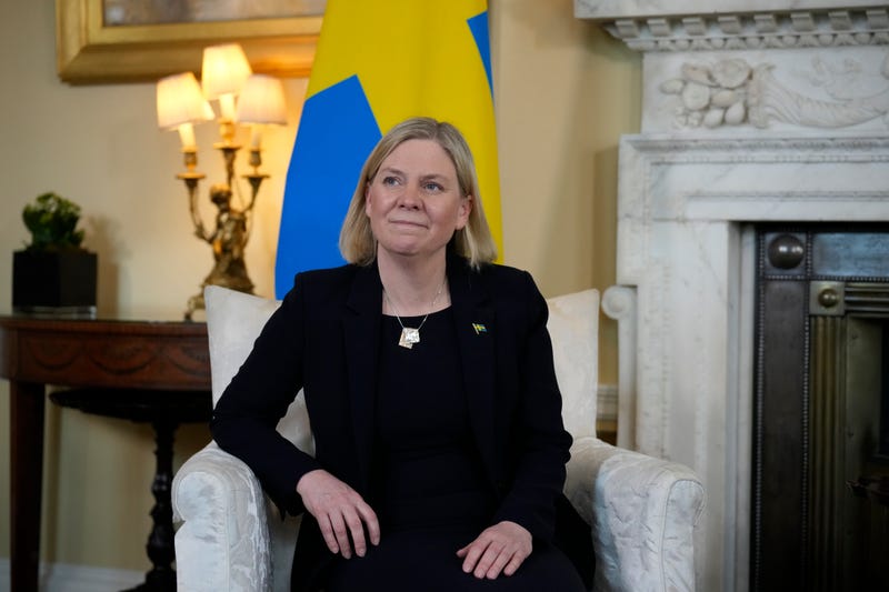 Sweden's Prime Minister Magdalena Andersson.