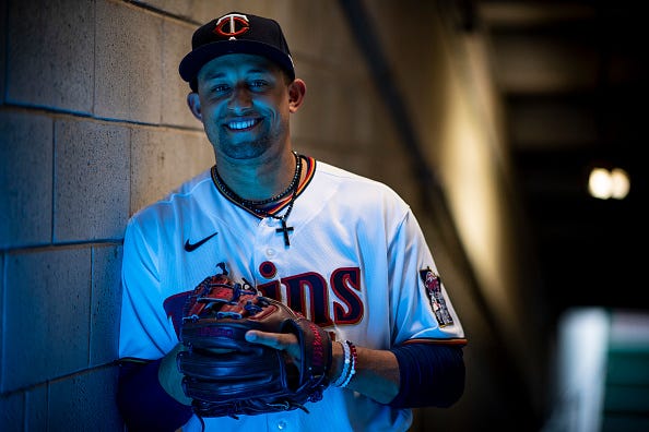 Royce Lewis #4 of the Minnesota Twins
