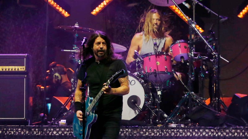 Dave Grohl, Taylor Hawkins 