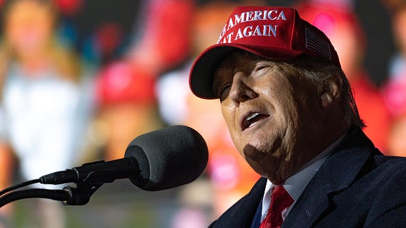 Trump attacks ‘RINO sellouts’ at latest rally, teases 2024 run once again