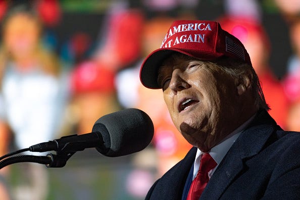 Former U.S. President Donald Trump