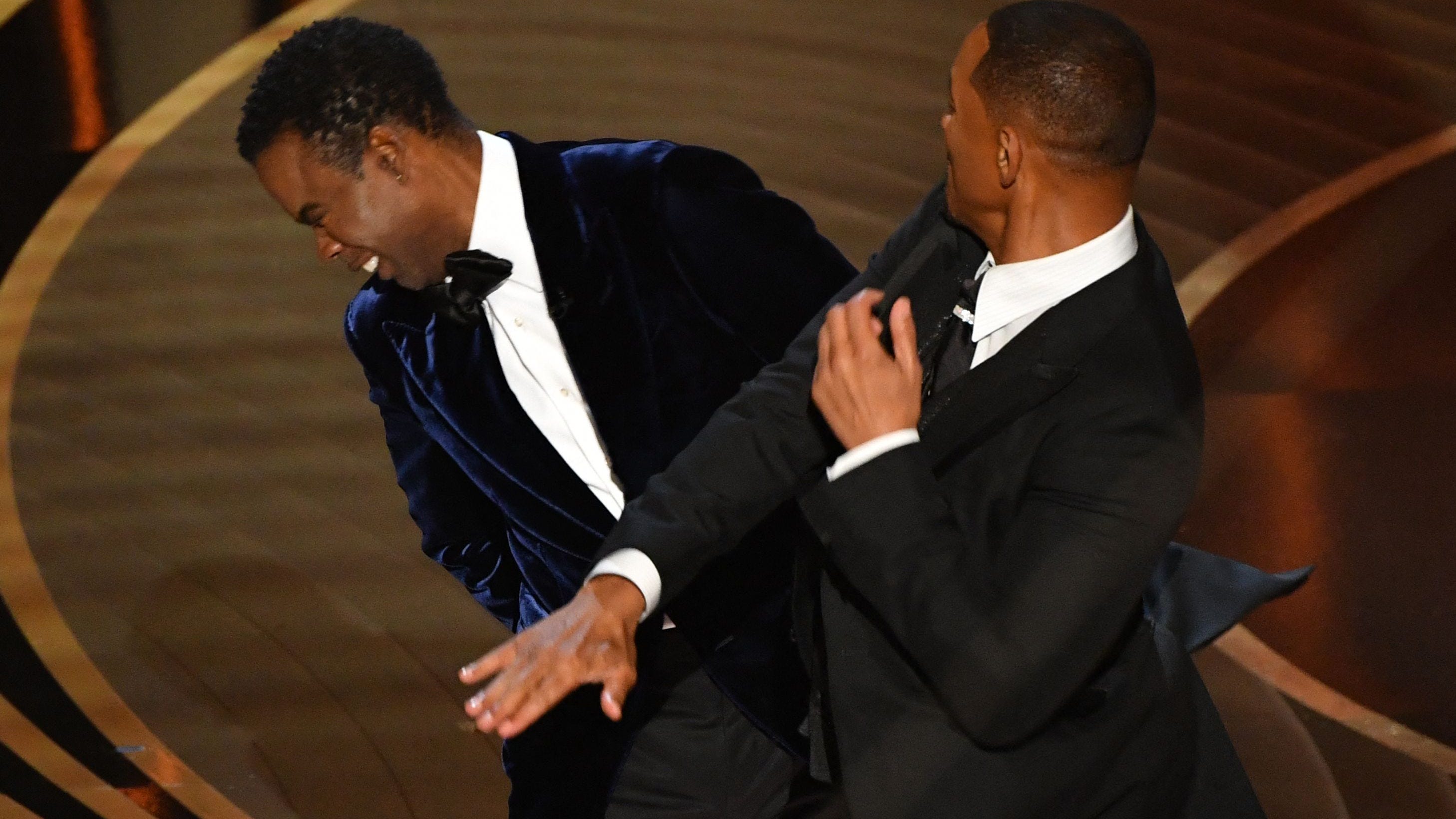 Jada Pinkett Smith spotted laughing moments after Will Smith slaps Chris Rock