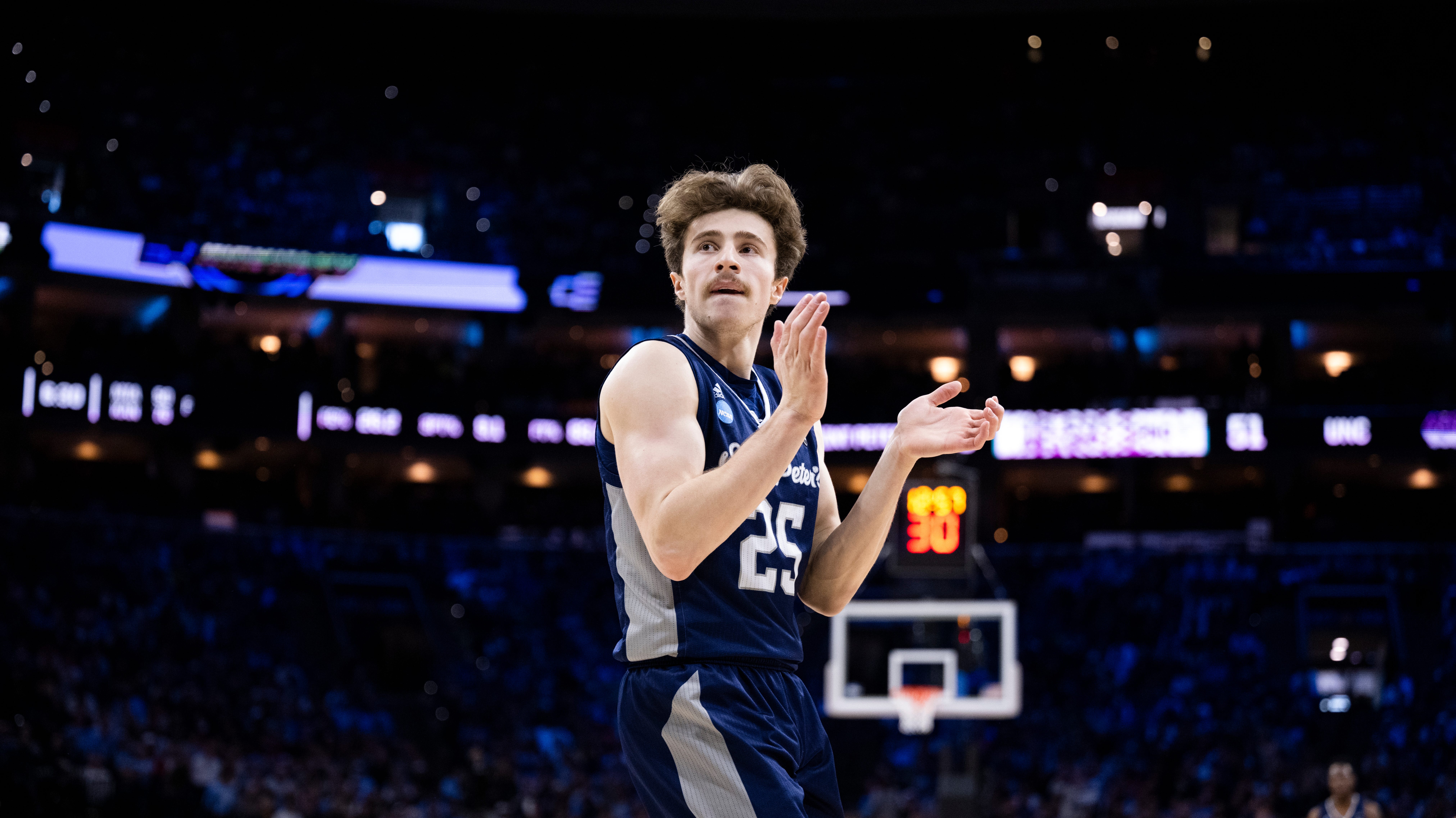 Saint Peter's star Doug Edert: 'We proved that we belonged' in NCAA tourney
