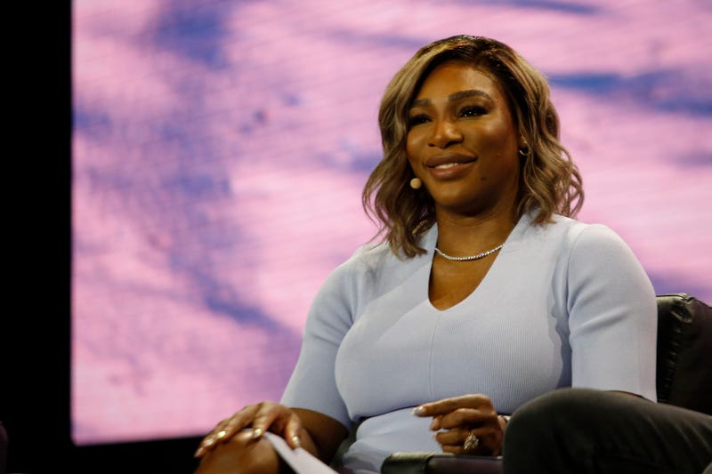 Serena Williams, professional tennis player, and businesswoman, speaks during the Bitcoin 2022 Conference at the Miami Beach Convention Center on April 7, 2022 in Miami, Florida.