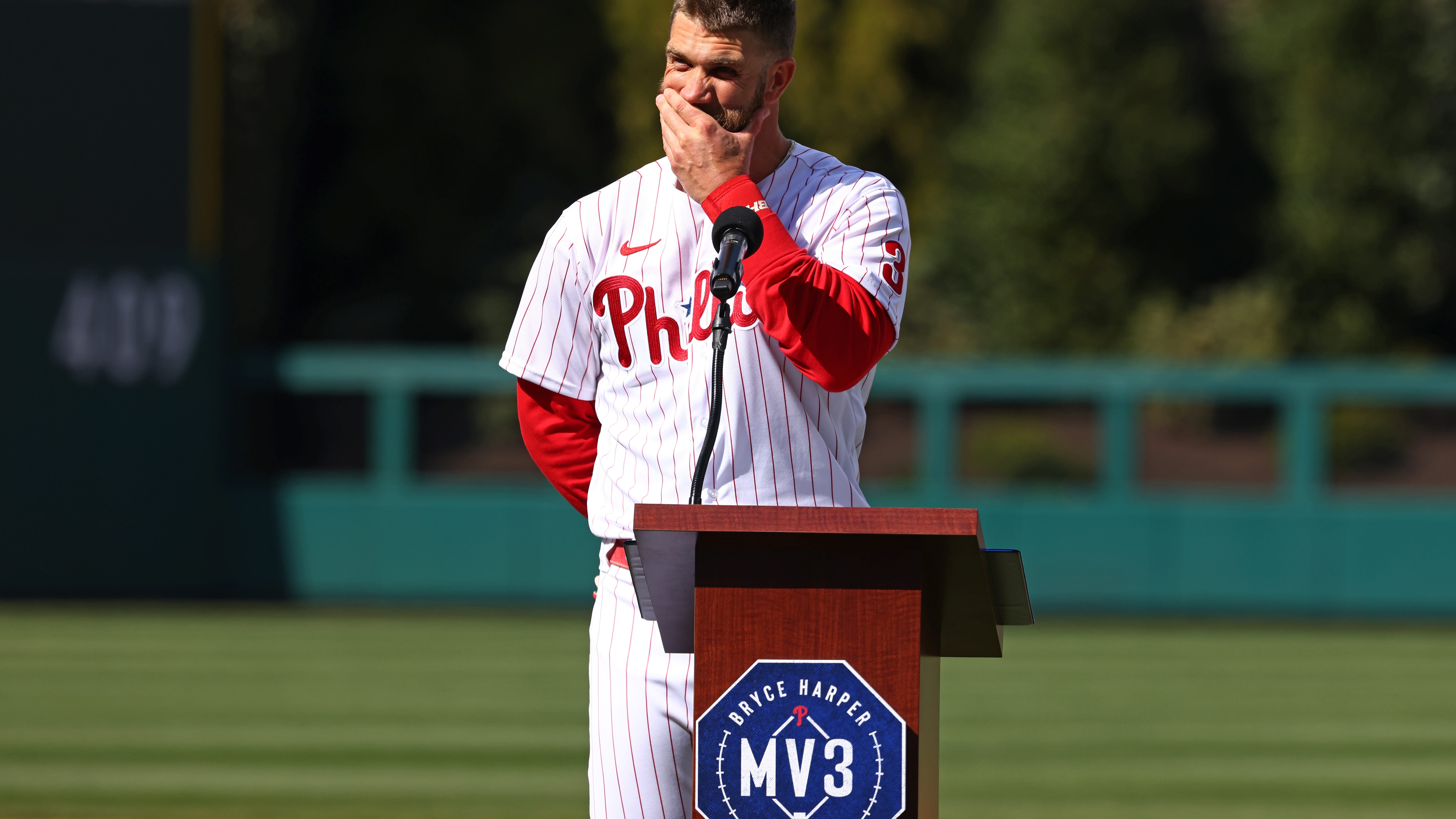 Bryce Harper's MVP acceptance message: 'Let's go have a party on Broad Street'