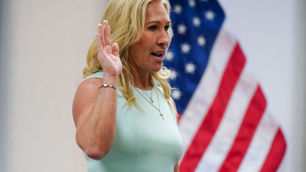 Marjorie Taylor Greene: “I did not say I believe in QAnon”