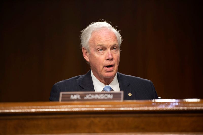 Sen. Ron Johnson (R-WI) speaks during a Senate Foreign Relations Committee hearing on April 26, 2022 in Washington, DC. U.S. Secretary of State Antony Blinken and Defense Secretary Lloyd Austin on Monday committed a total of $713 million in foreign military financing for Ukraine and 15 allied and partner countries. (Photo by Bonnie Cash-Pool/Getty Images)