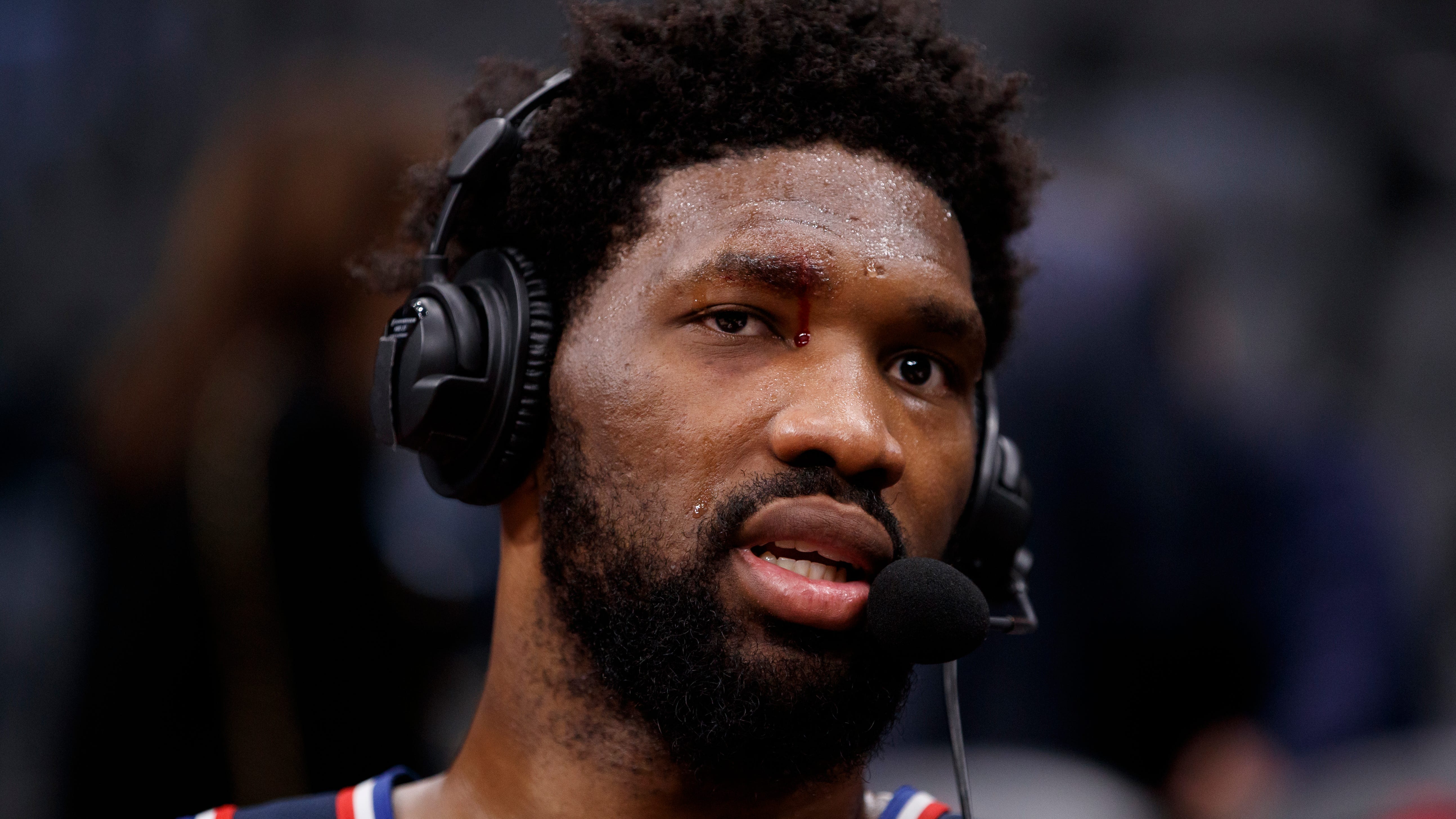 Joel Embiid out indefinitely for 76ers with fractured orbital bone, concussion