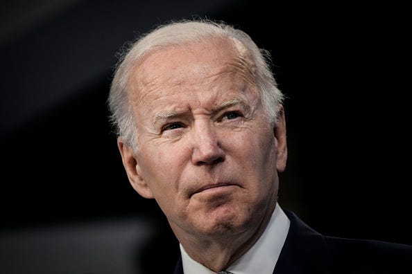 U.S. President Joe Biden speaks about inflation and the economy in the South Court Auditorium on the White House campus May 10, 2022 in Washington, DC. Biden stated that tackling the rising prices is his top domestic priority and accused Republicans of not having a plan to fight inflation.