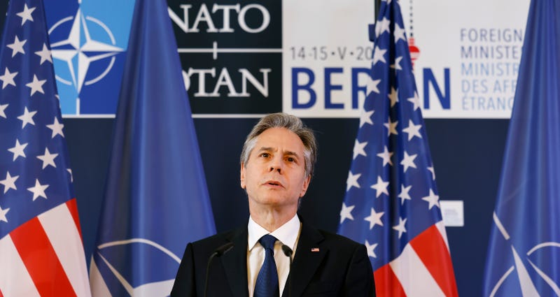 Informal Meeting Of NATO Foreign Ministers As Russian War In Ukraine Continues.