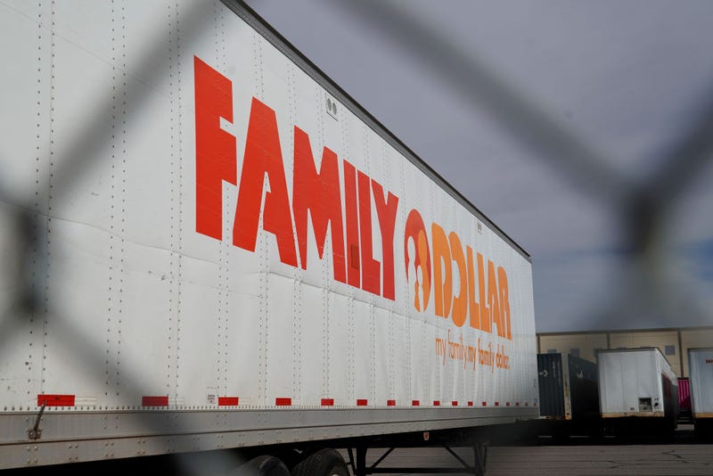 Trailers are parked at a Family Dollar Distribution center on May 19, 2022 in St George, Utah. According to reports, despite high levels of inflation, retail sales rose in April. (Photo by George Frey/Getty Images)