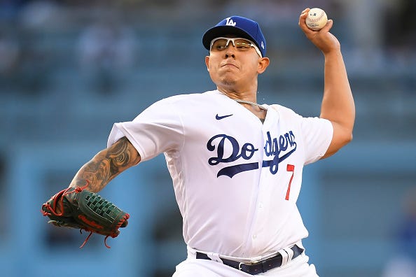 Julio Urias can become a free agent after the 2023 season.