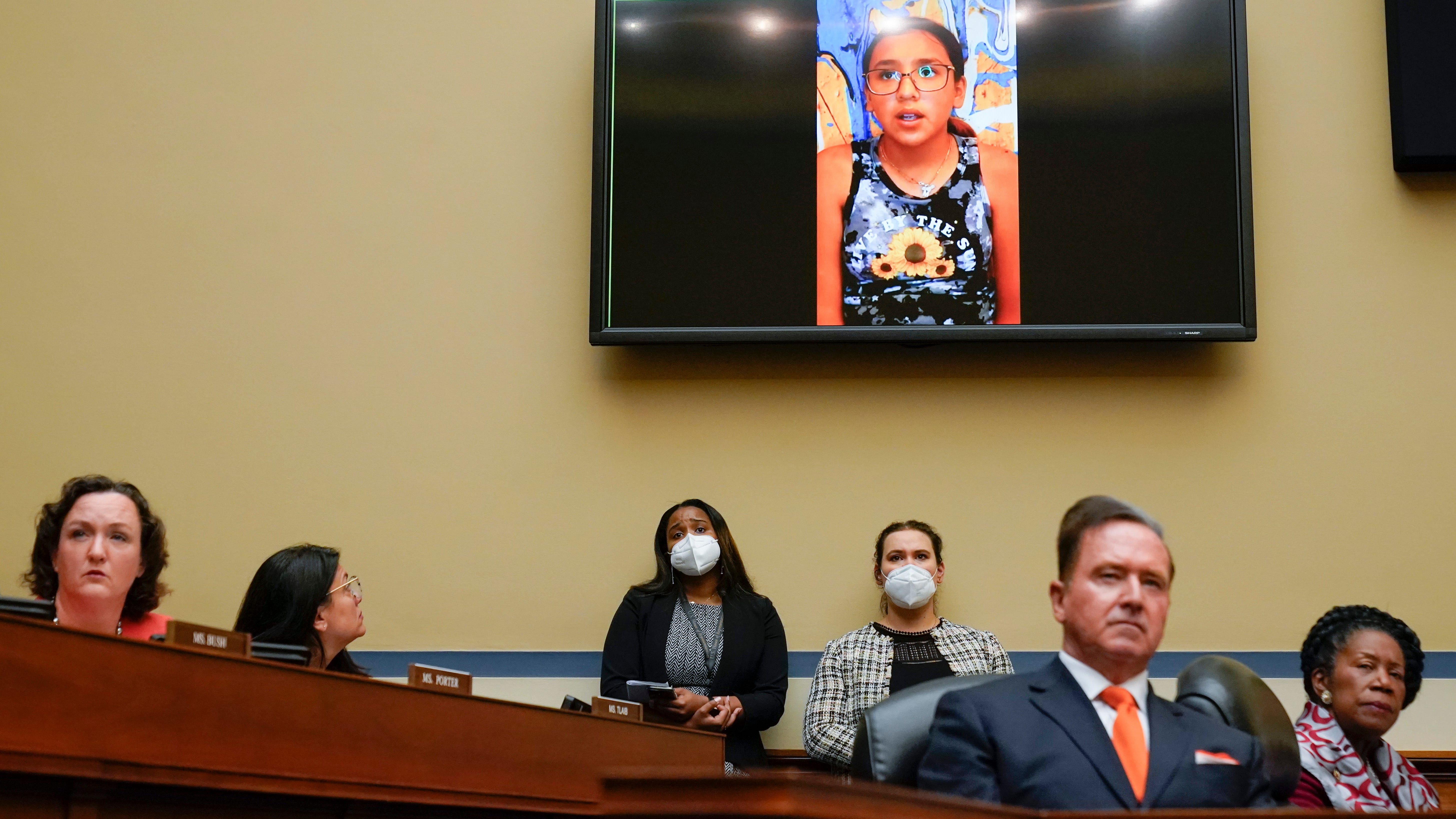 "He told my teacher, 'goodnight', and shot her in the head"; Congress hears from Uvalde survivors
