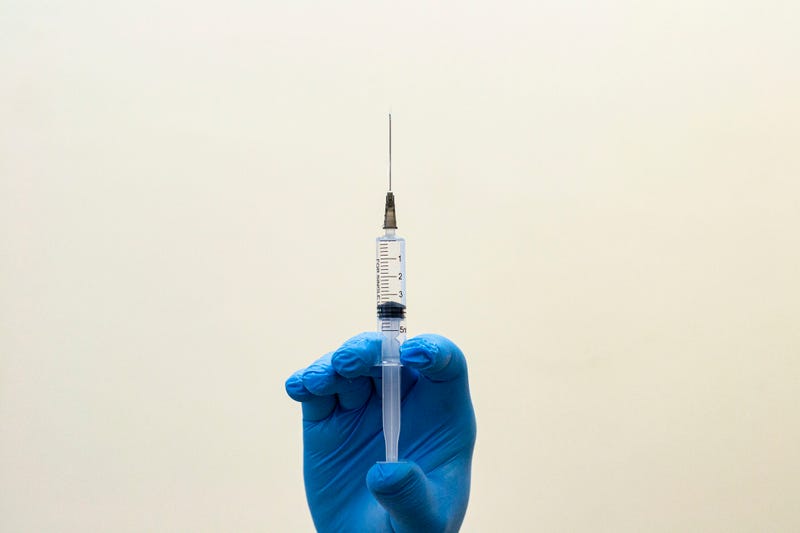 Syringe stock photo.